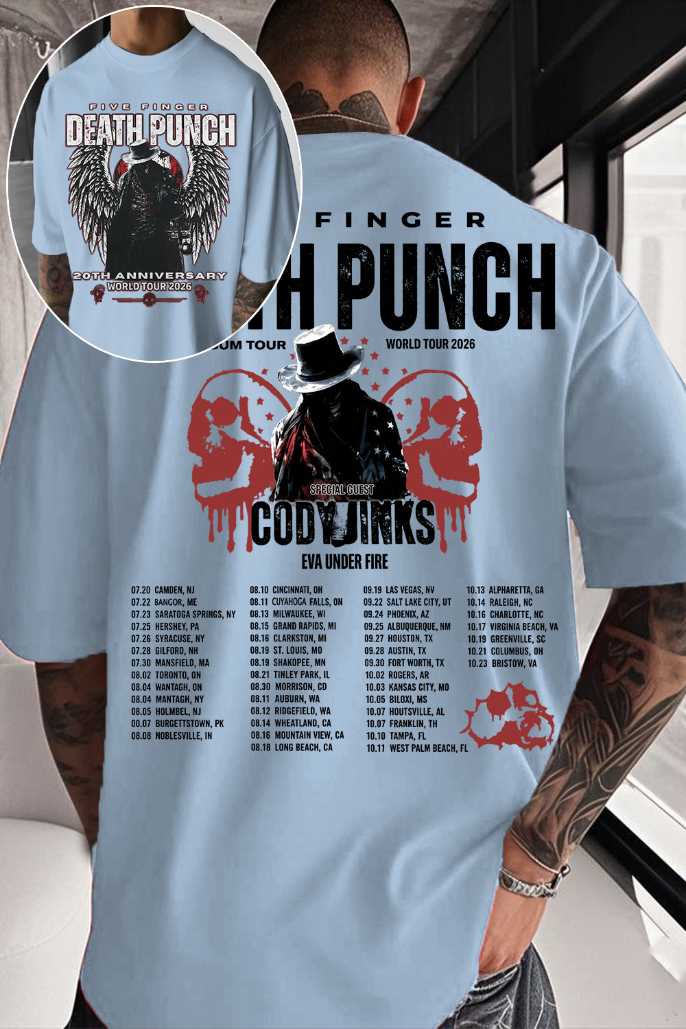 Five Finger Death Punch Tee