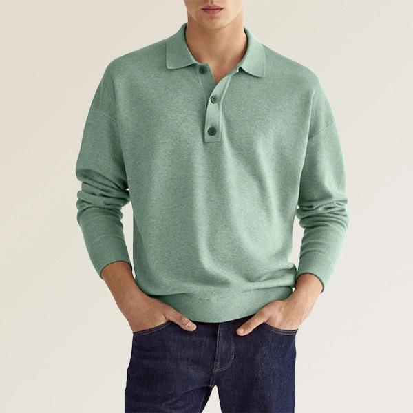 Men's Long Sleeves Polo T-Shirts