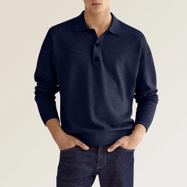 Men's Long Sleeves Polo T-Shirts