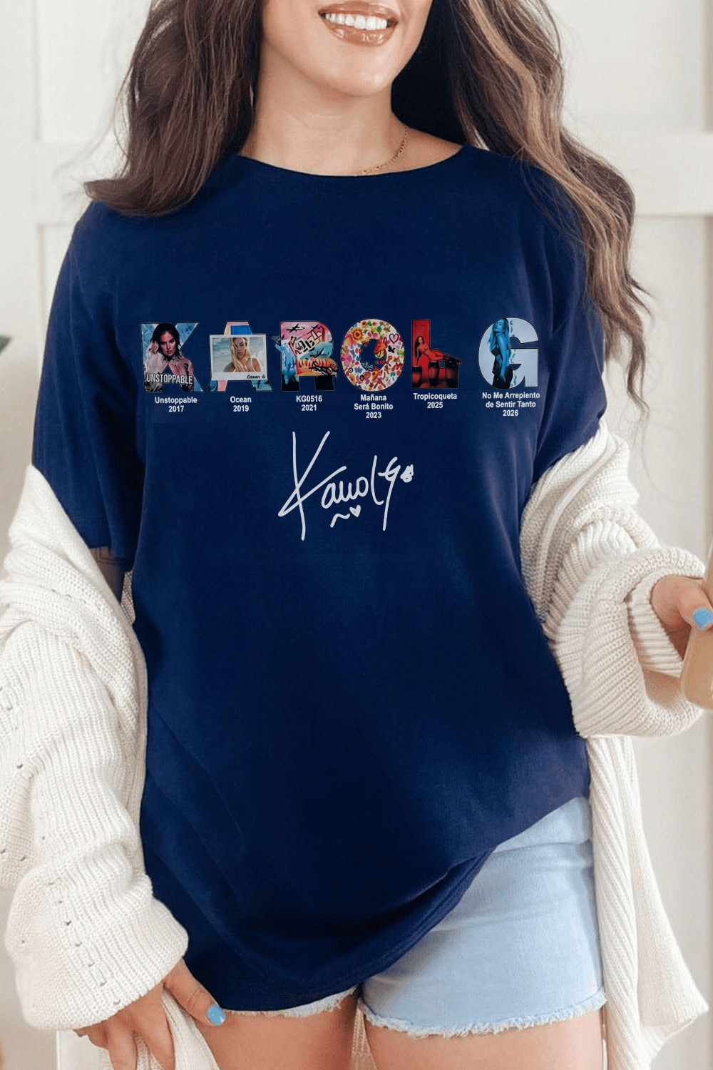 Karol G Album Cover Collage T-Shirt