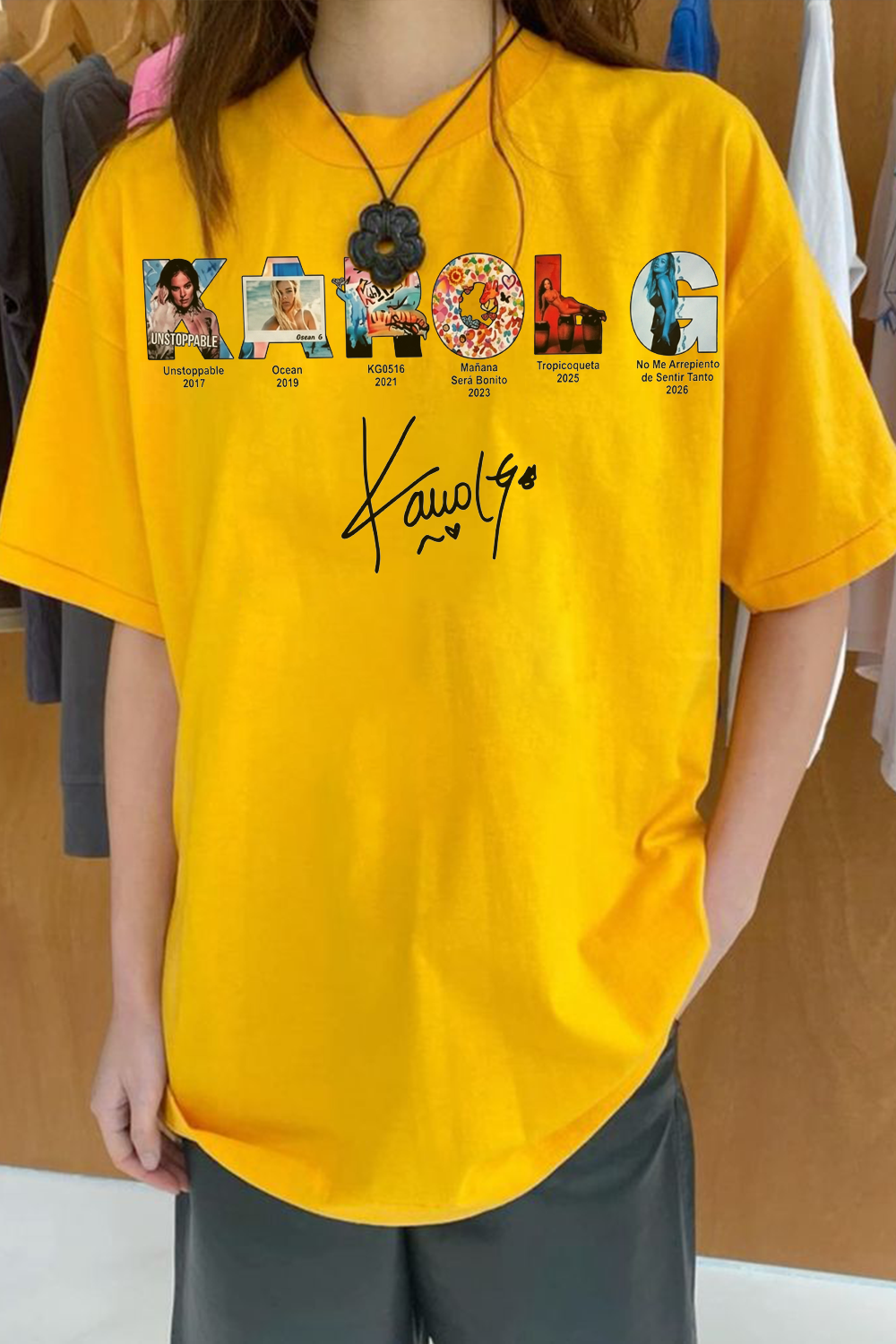 Karol G Album Cover Collage T-Shirt