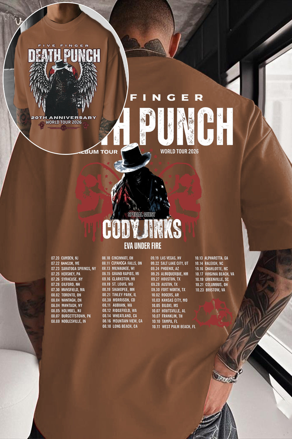 Five Finger Death Punch Tee