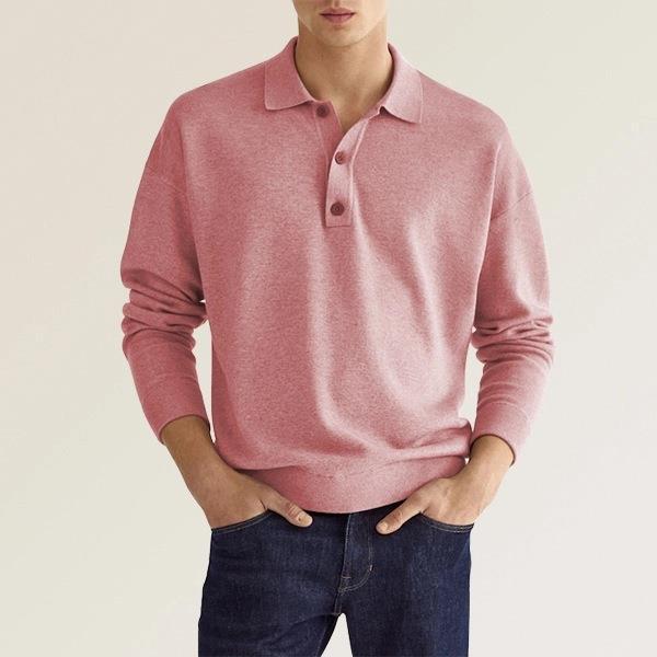 Men's Long Sleeves Polo T-Shirts