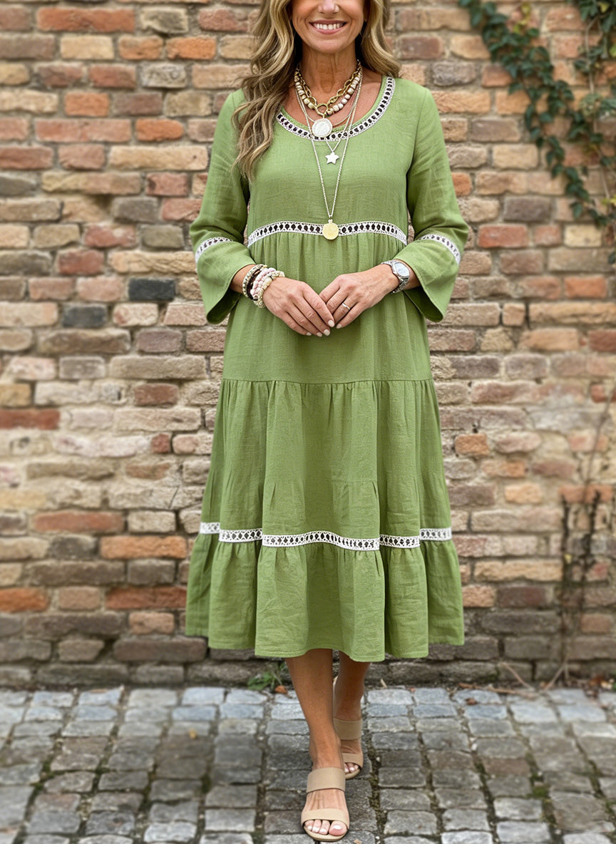 New Arrivals🔥 Women's Vintage Casual Loose Linen Dress