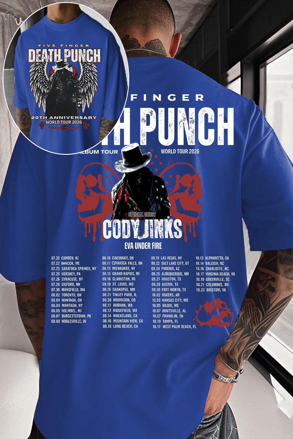 Five Finger Death Punch Tee