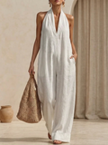 Clearance Sale🔥 Minimalist And Elegant Cozy Linen Jumpsuit