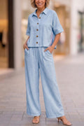 New Arrivals🔥 Cozy Loose-fit Cotton Linen Two-piece Set