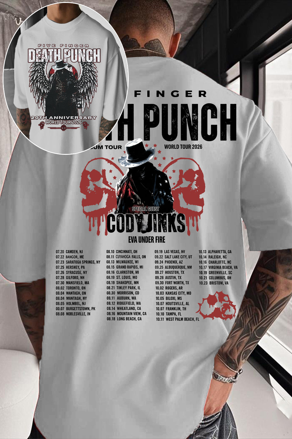 Five Finger Death Punch Tee
