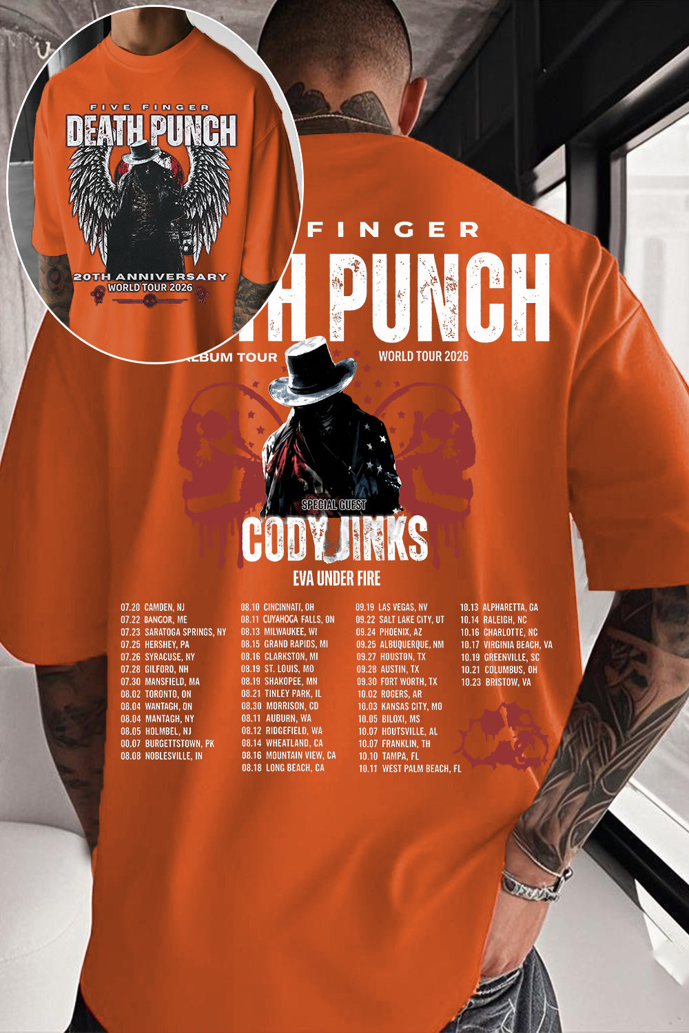 Five Finger Death Punch Tee
