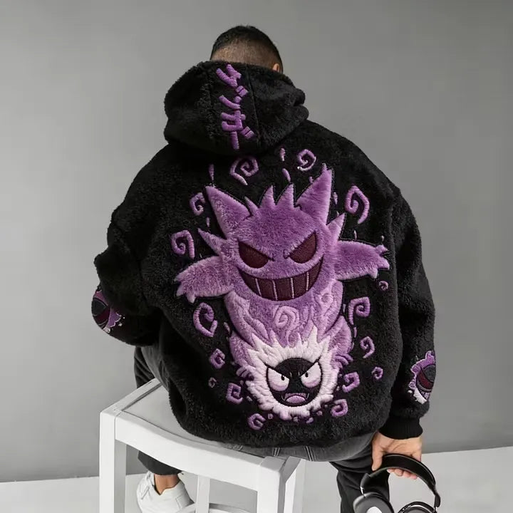 Pokémon Color-blocked Plush Hoodie