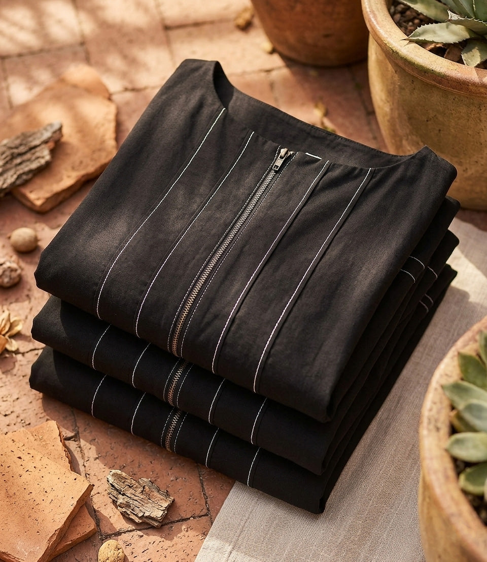 New Arrivals🔥 Women’s Casual Poplin Seamed Midi Pocket Dress