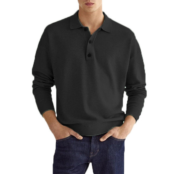 Men's Long Sleeves Polo T-Shirts