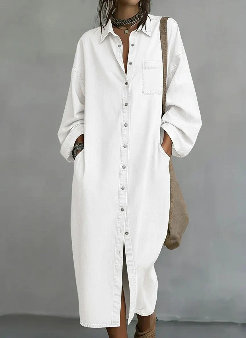 New Arrivals🔥 Women's Denim Shirt Dress
