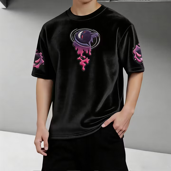 Pokémon Unisex Anime Inspired Vintage Corduroy T-Shirt
