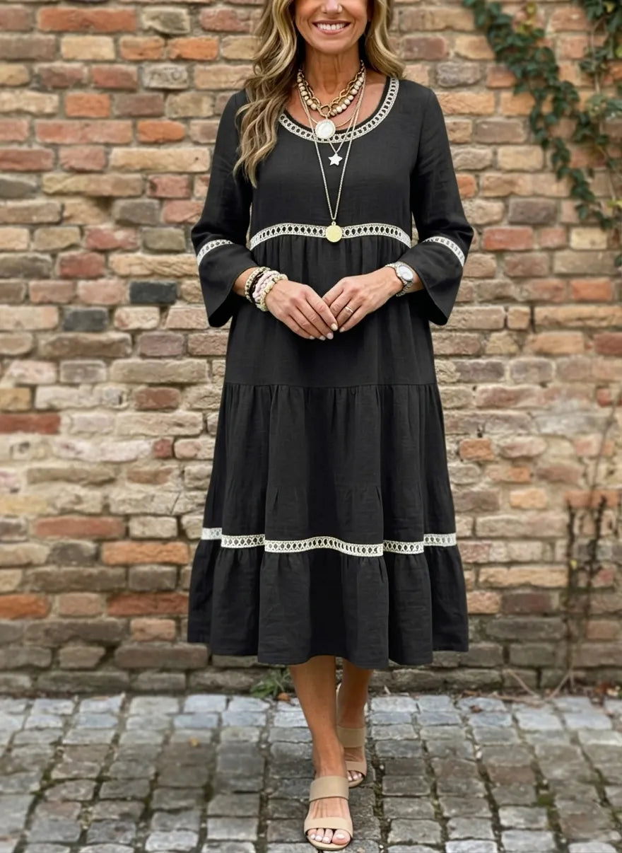 New Arrivals🔥 Women's Vintage Casual Loose Linen Dress