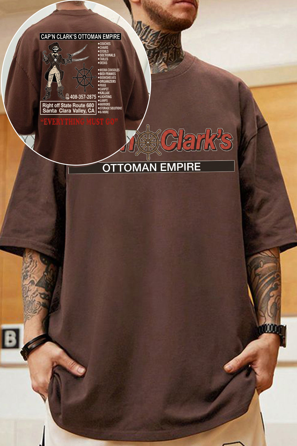 Retro Cap'n Clark’s Ottoman Empire Shirt