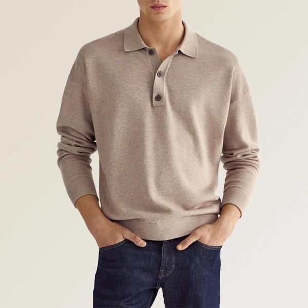 Men's Long Sleeves Polo T-Shirts