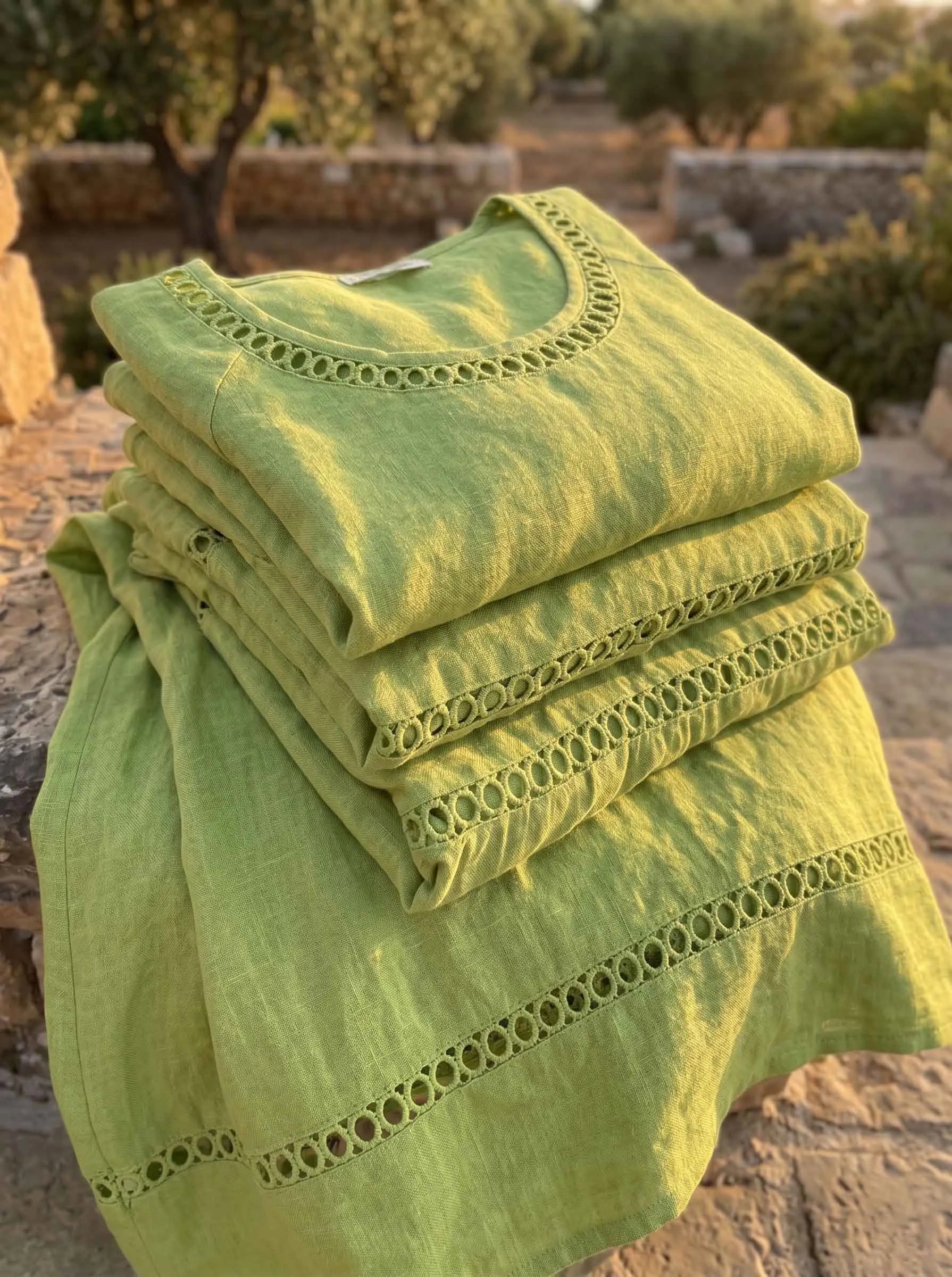 Linen Maxi Dress