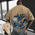 Pokémon Unisex Anime-Style Retro Corduroy Oversized T-Shirt