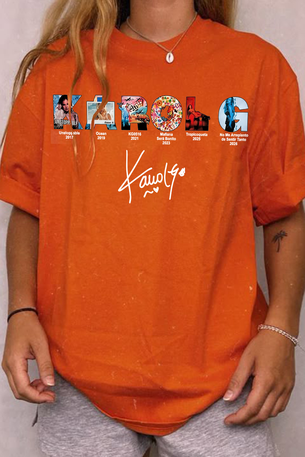 Karol G Album Cover Collage T-Shirt
