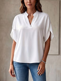 Chiffon V-Neck Top