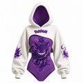 Pokémon Women's Anime-Print Hooded Romper Set