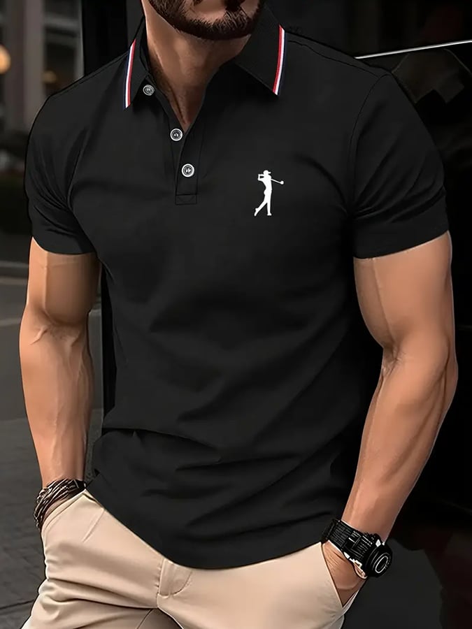 Men's Classic Casual Business Fashion Polo Shirt