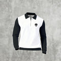 Men's Casual Color Matching Printed Long Sleeves Polo Shirts