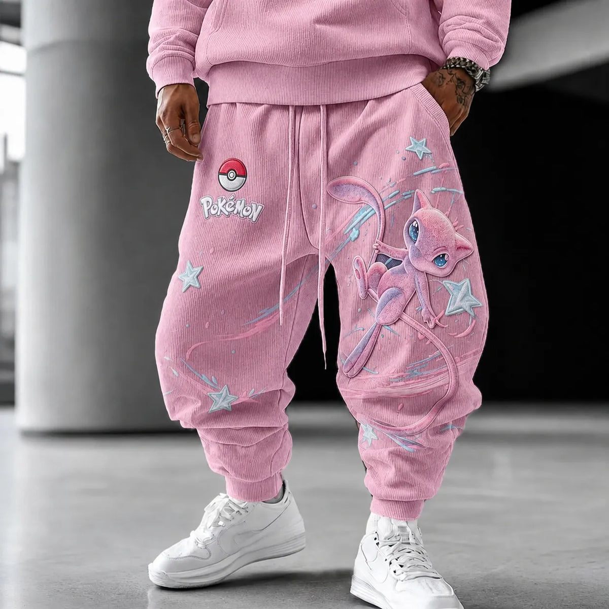 Pokémon Unisex Anime-print Trousers