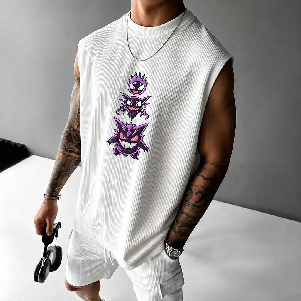 Pokémon Unisex Anime-print Tank Top