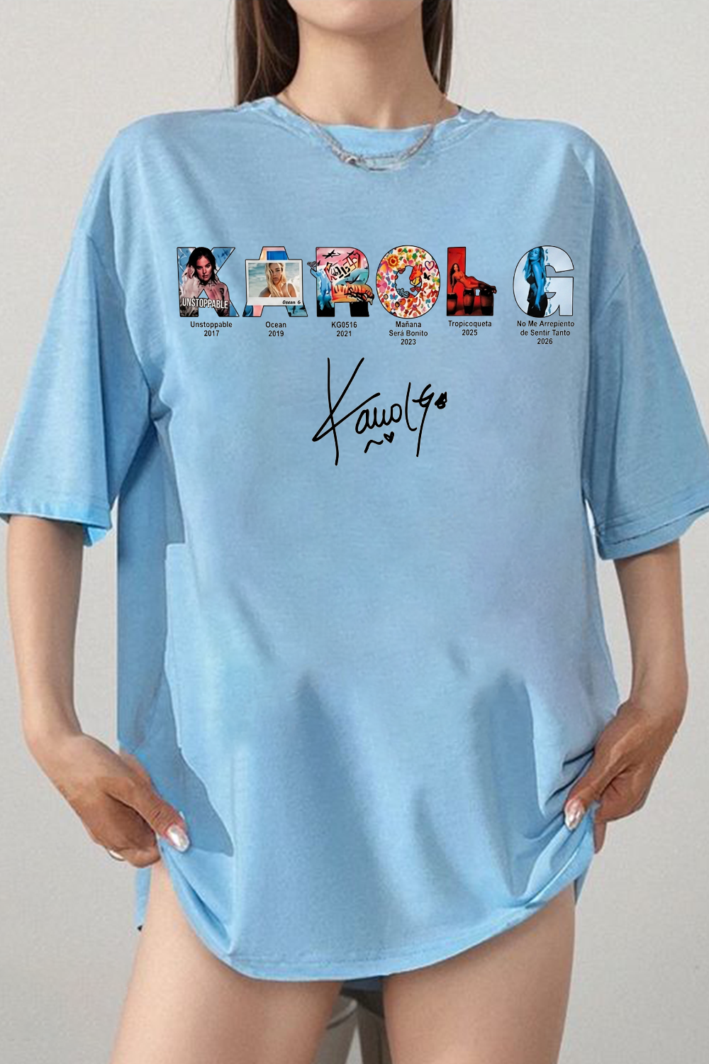 Karol G Album Cover Collage T-Shirt