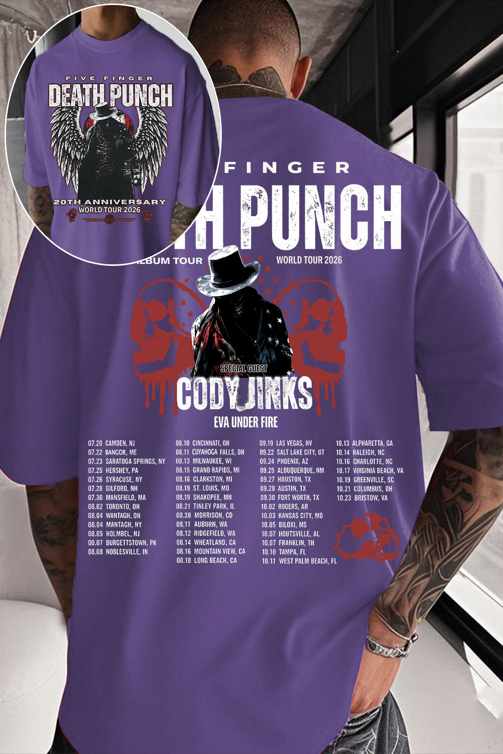 Five Finger Death Punch Tee