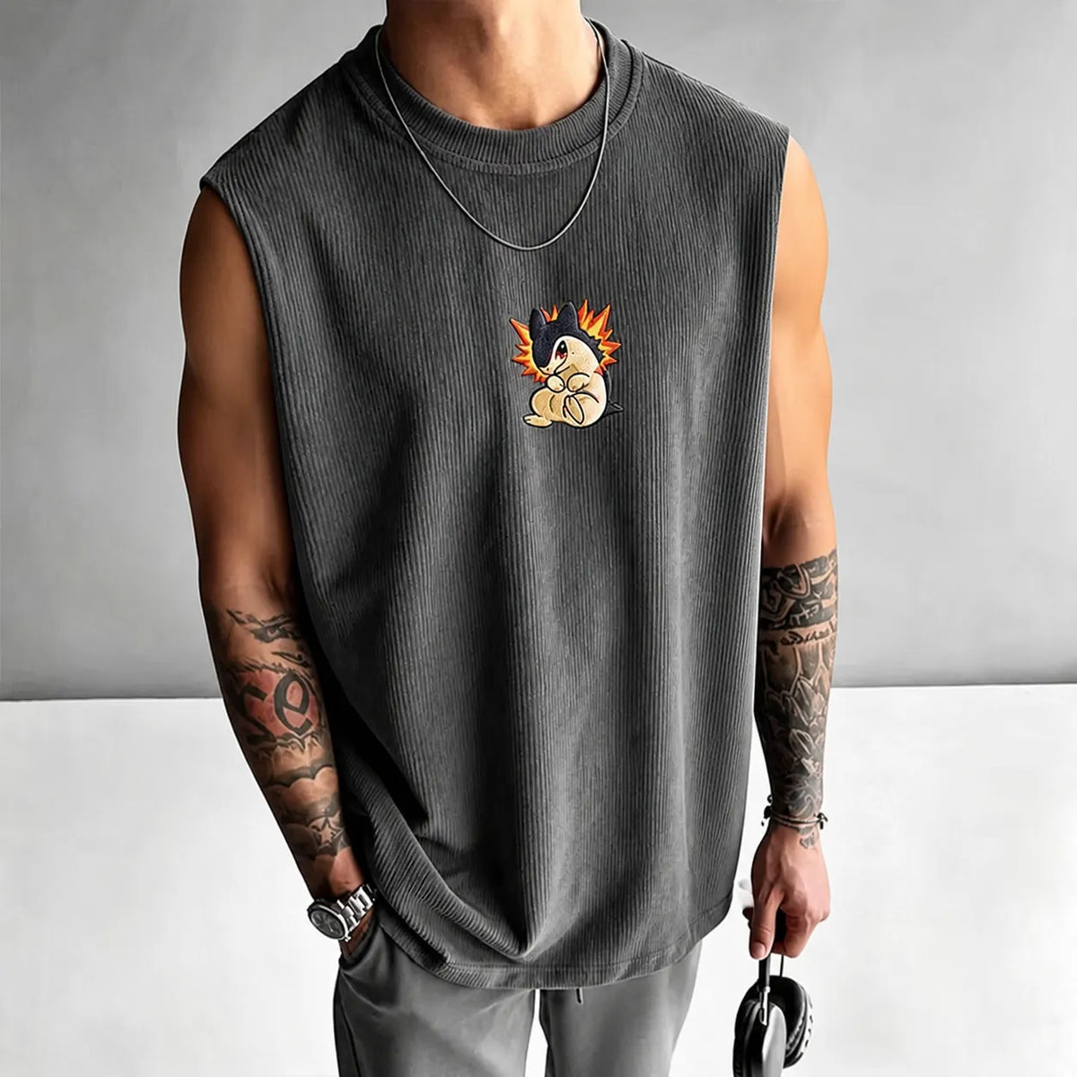 Pokémon Unisex Anime-print Tank Top