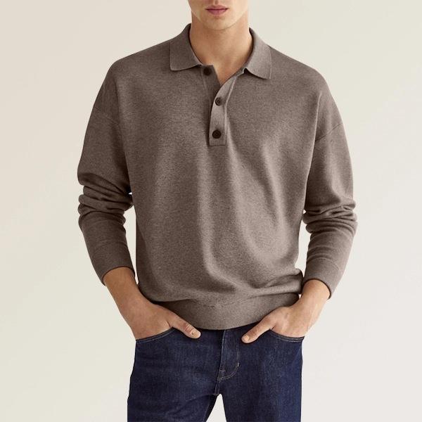 Men's Long Sleeves Polo T-Shirts