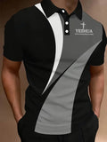 Men'S Faith Print Polo Shirt