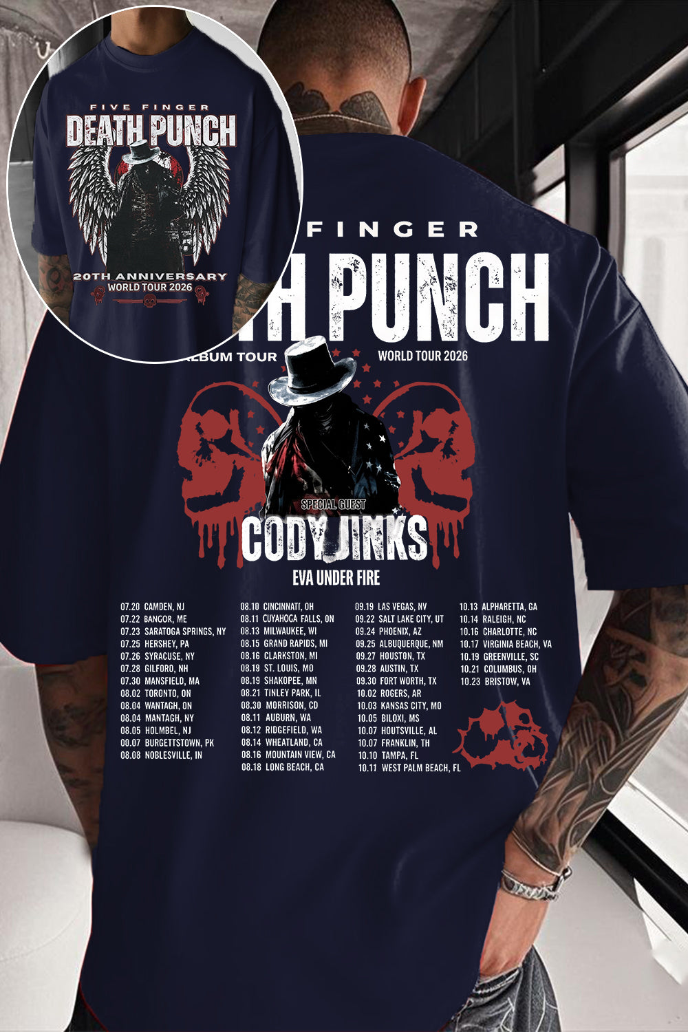 Five Finger Death Punch Tee