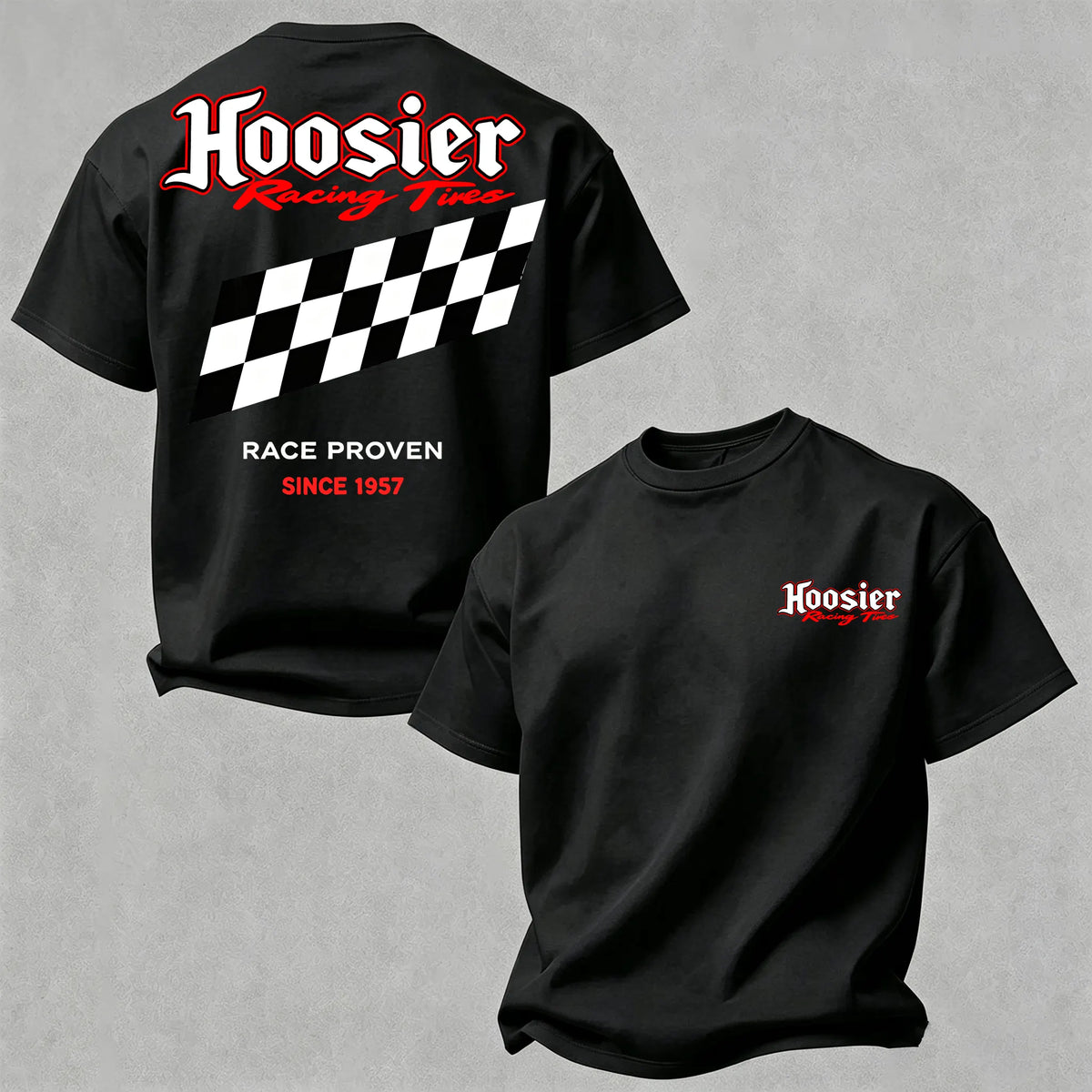 Checkered Track Racing T-shirt