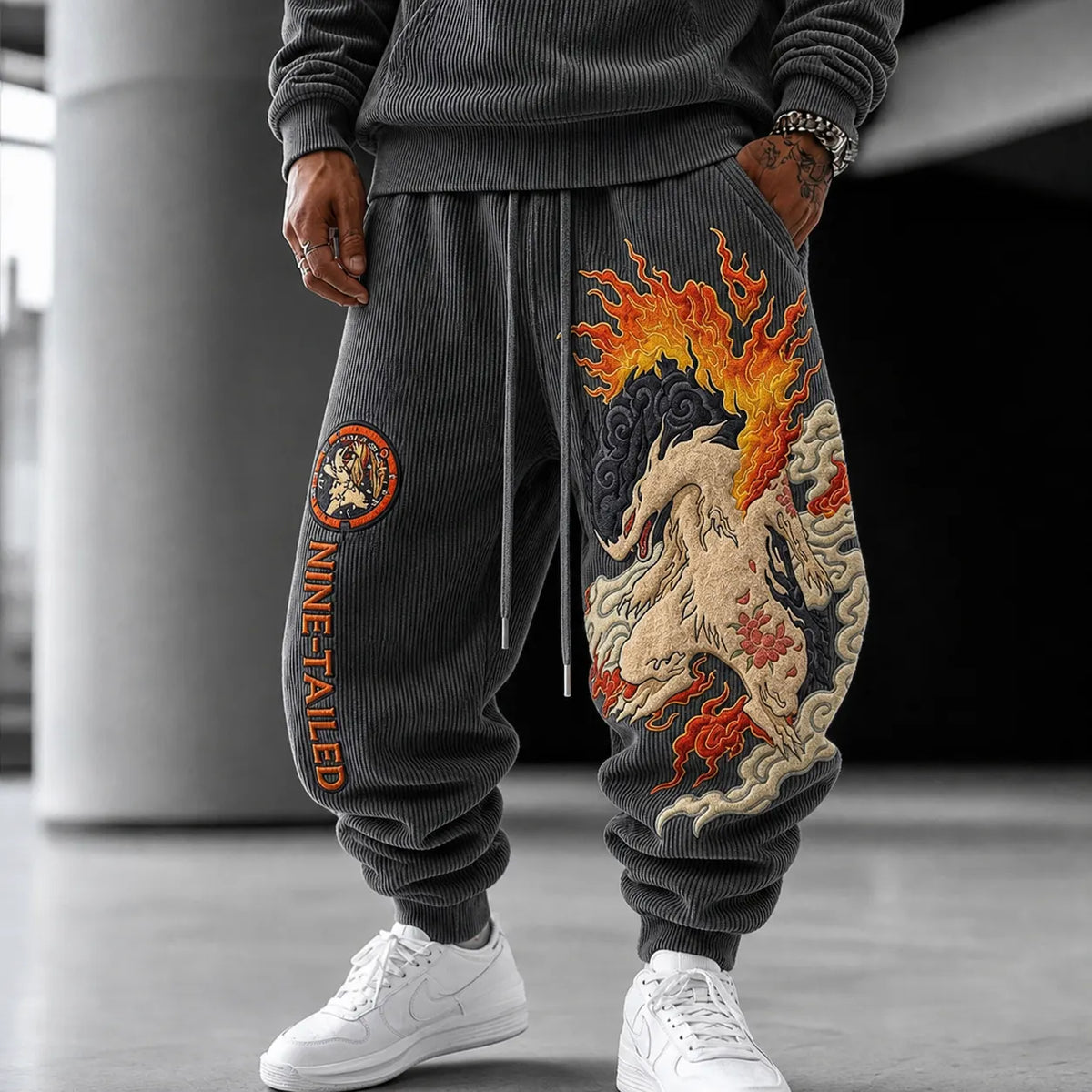 Pokémon Unisex Anime-print Trousers
