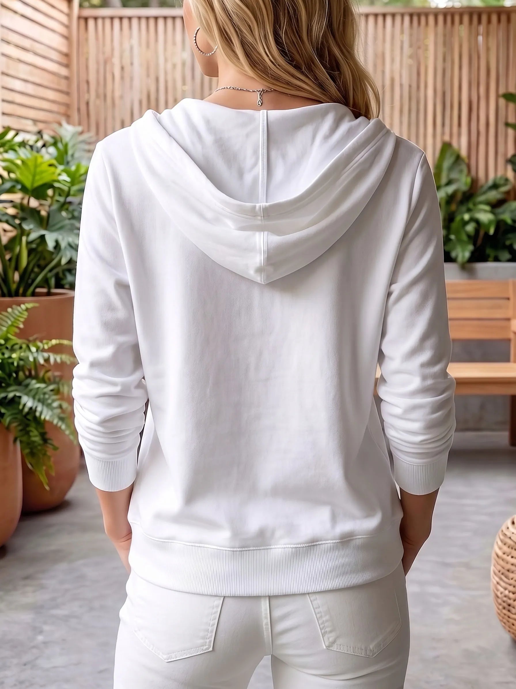 CLEARANCE SALE🔥 Women's Soft-Knit Button Hooded Cardigan