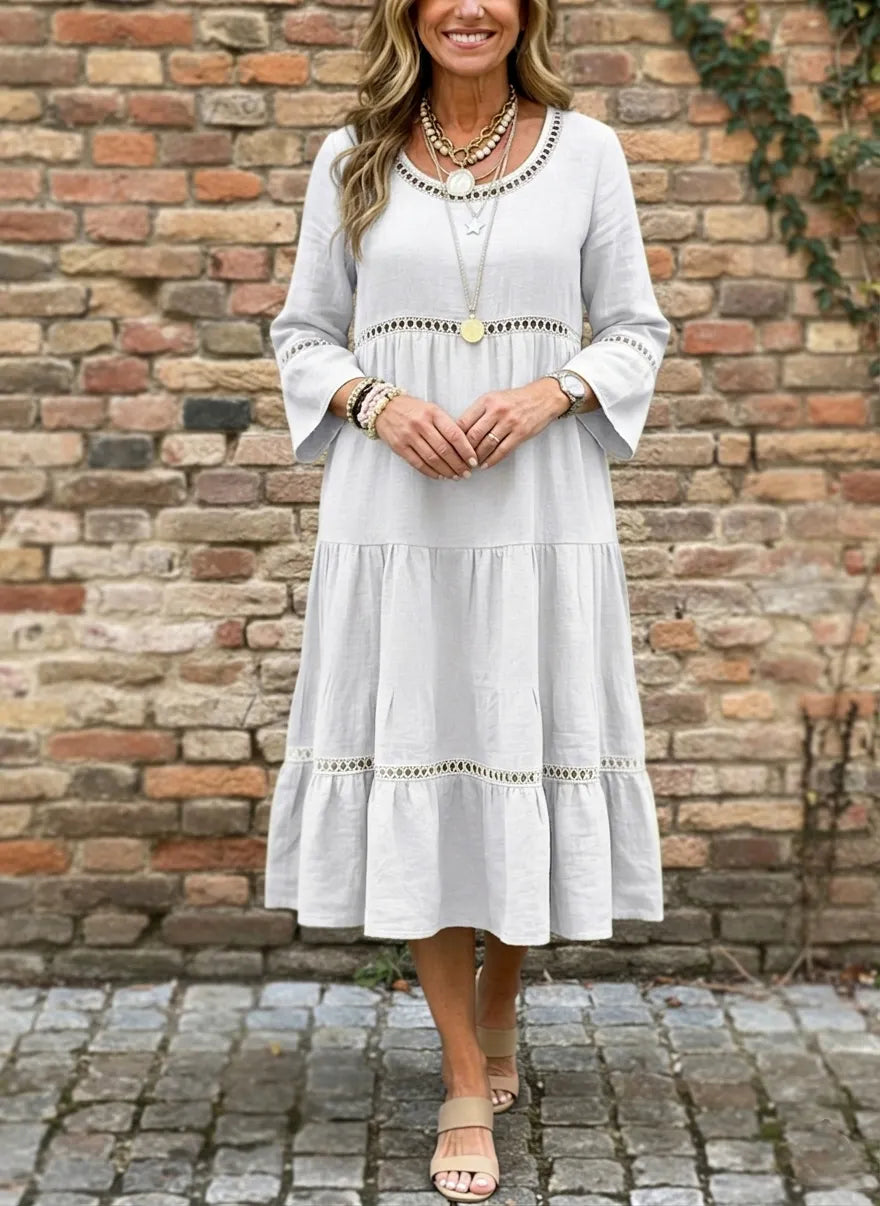 New Arrivals🔥 Women's Vintage Casual Loose Linen Dress