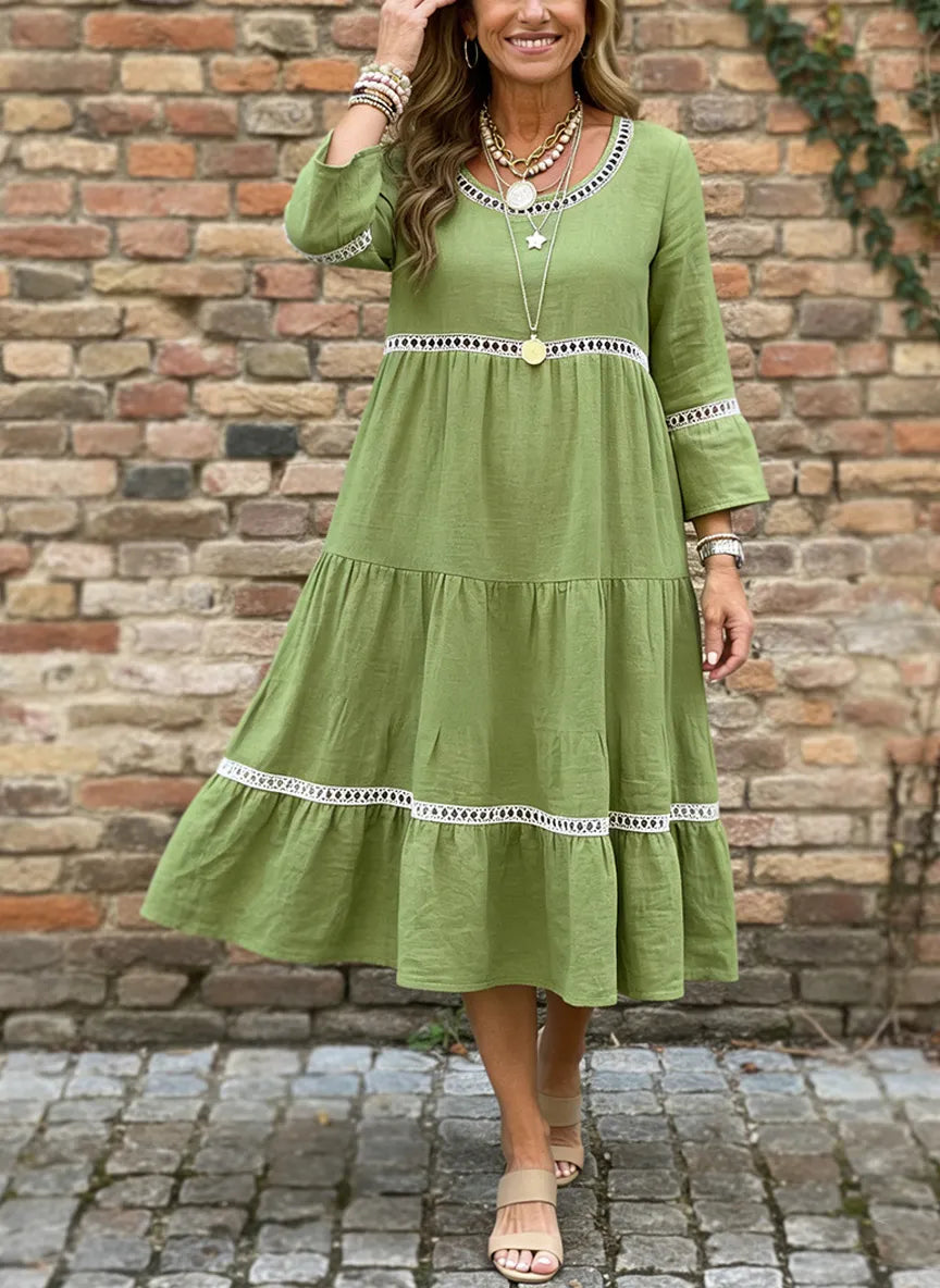 New Arrivals🔥 Women's Vintage Casual Loose Linen Dress