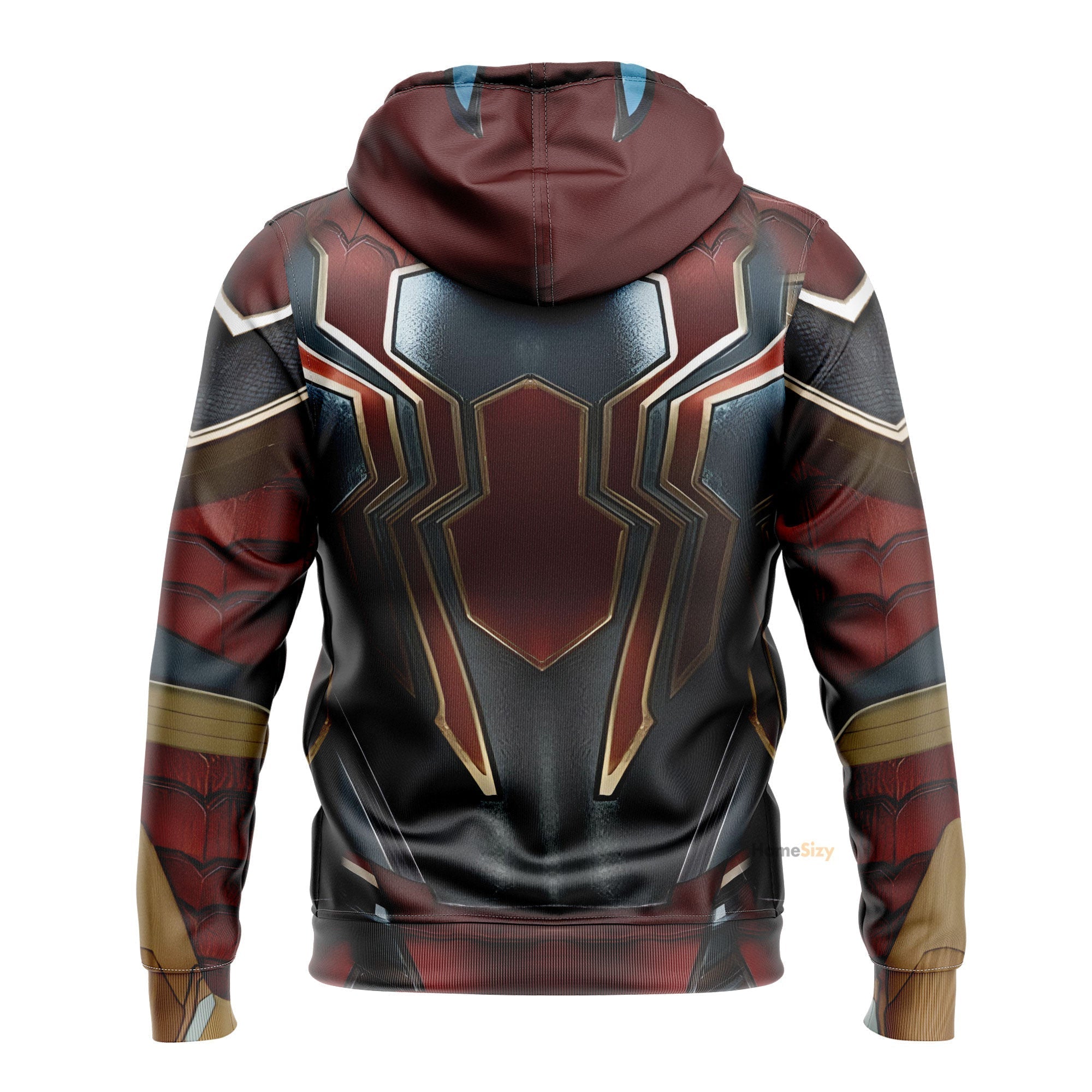 3D Spiderman Iron Spider Custom Cosplay Costume Hoodie QT211541Hg