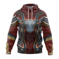3D Spiderman Iron Spider Custom Cosplay Costume Hoodie QT211541Hg