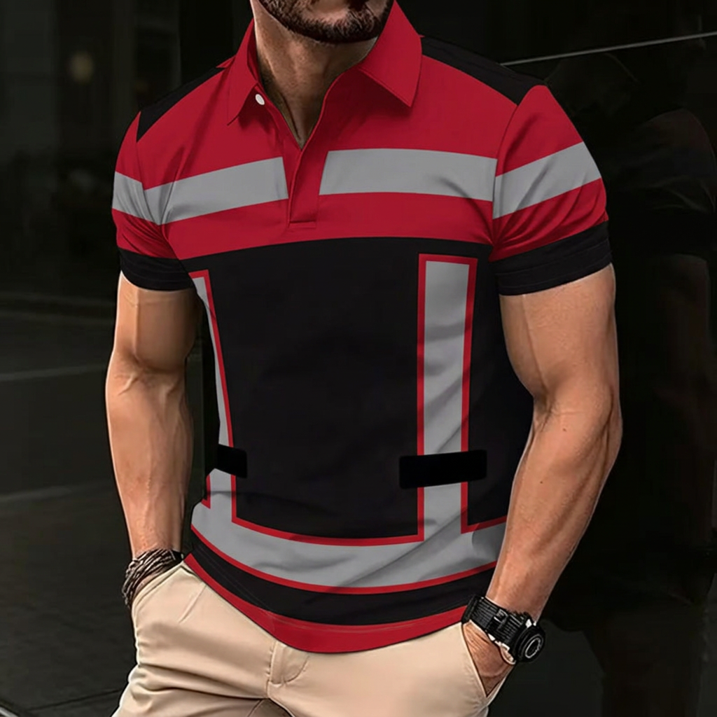 Men's High Visibility Reflective Short Sleeve Shirt