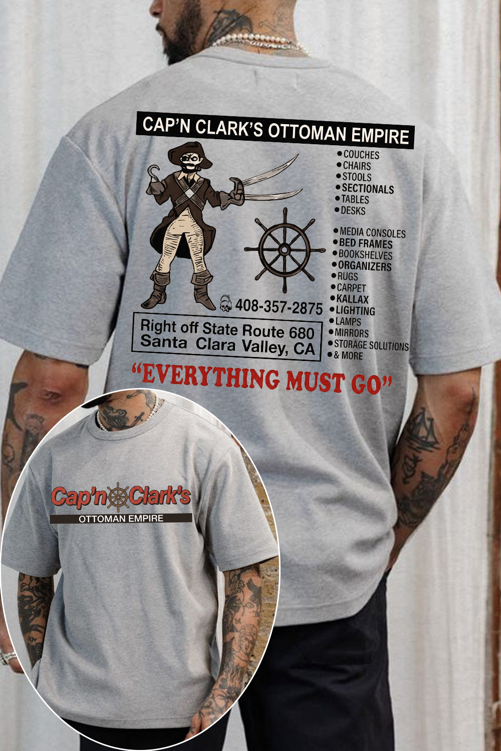 Retro Cap'n Clark’s Ottoman Empire Shirt
